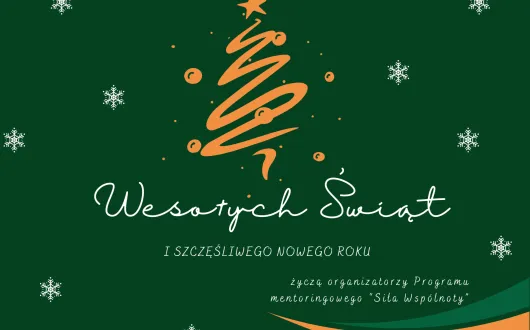 Wesołych Świąt - program mentoringowy - 3 x 4